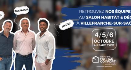 Salon Habitat & Déco Villefranche-sur-Saône du 4 au 6 octobre