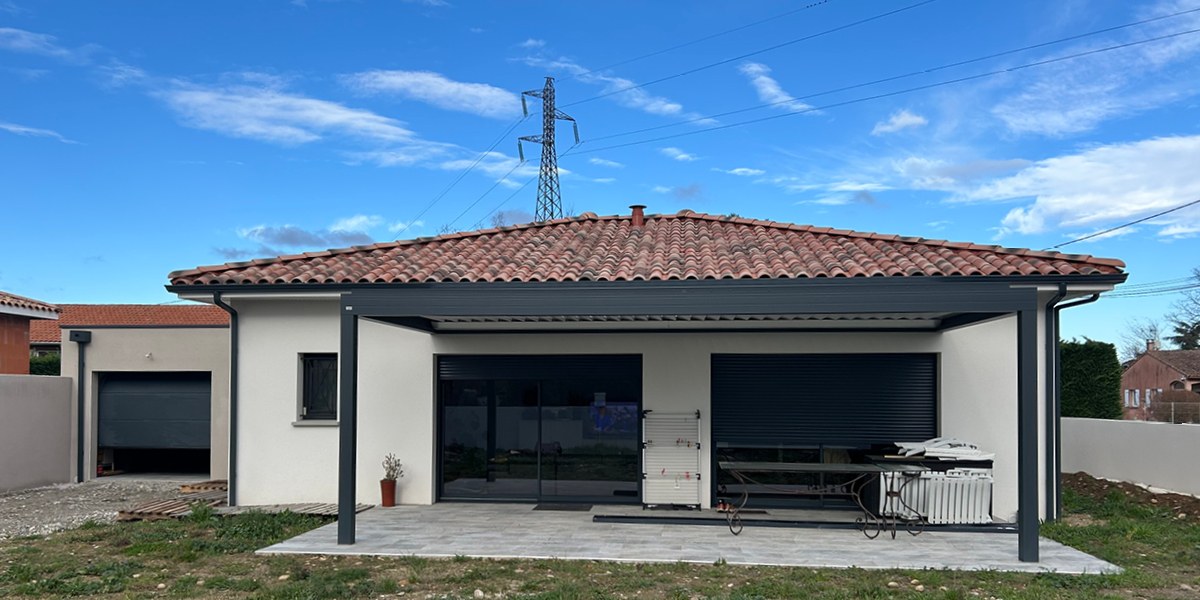 maison plain-pied 2 chambres terrasse