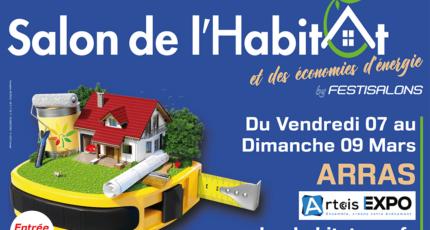 Salon de l’Habitat les 07, 08 et 09 Mars à Arras (62) !