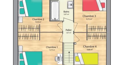 Saint-Aubin-sur-Gaillon Maison neuve - 1496026-1795modele920200729qnOMf.jpeg Maisons France Confort