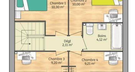 Auneuil Maison neuve - 1516301-3799modele920151007TpKGG.jpeg Maisons France Confort