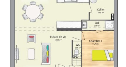 Incarville Maison neuve - 1517557-1795modele820200729oeBz1.jpeg Maisons France Confort