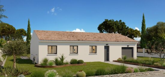 Maison neuve à Bizanet, Occitanie