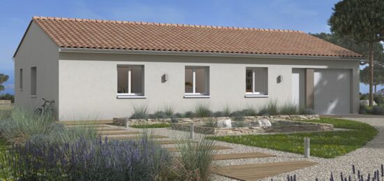 Maison neuve à Bizanet, Occitanie