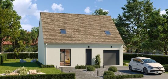 Maison neuve à Saint-Eustache-la-Forêt, Normandie