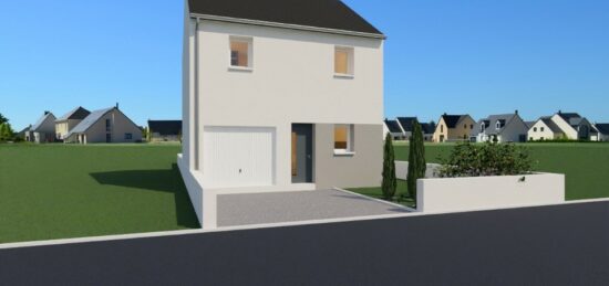 Maison neuve à Gosné, Bretagne
