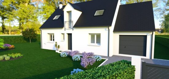 Maison neuve à Amayé-sur-Orne, Normandie