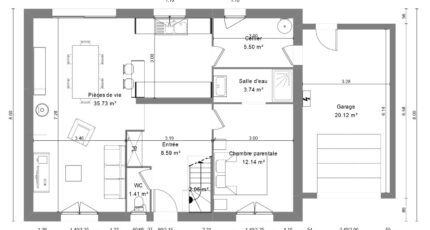 Saint-Martin-aux-Chartrains Maison neuve - 1870616-6190modele820210212PXQnr.jpeg Maisons France Confort