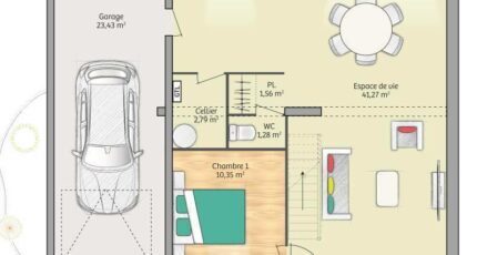 Saint-Georges-sur-Fontaine Maison neuve - 1931786-3799modele820151007ZTl0e.jpeg Maisons France Confort