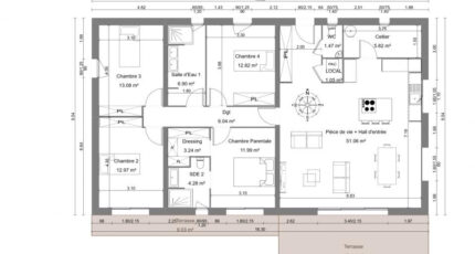 Eurre Maison neuve - 1864441-4866modele1020230828Asd95.jpeg Maisons France Confort