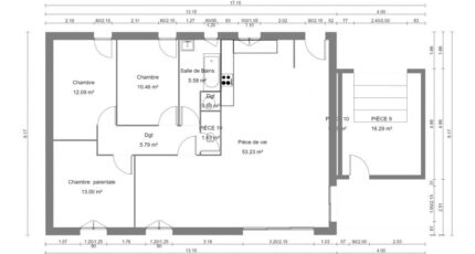 Les Tourrettes Maison neuve - 1864689-9948modele1020220503JQvL6.jpeg Maisons France Confort