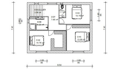 Tournefeuille Maison neuve - 1871099-1132modele920221122pmKwh.jpeg Maisons France Confort