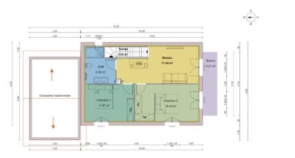 Chabottes Maison neuve - 1884071-7183modele10202403216RNT7.jpeg Maisons France Confort