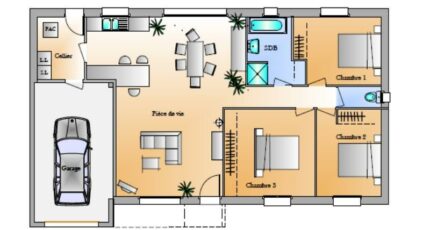 Saint-Benoist-sur-Mer Maison neuve - 1873502-1906modele820141124oqtHB.jpeg Maisons France Confort