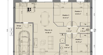 Roquebrune-sur-Argens Maison neuve - 1943150-9615modele820240906D2W0x.jpeg Maisons France Confort