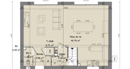 La Motte Maison neuve - 1951813-9615modele8202409093JrZ3.jpeg Maisons France Confort