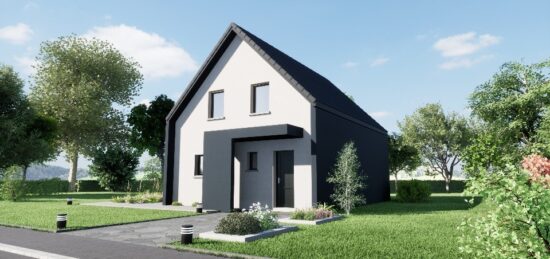 Maison neuve à Bindernheim, Grand Est