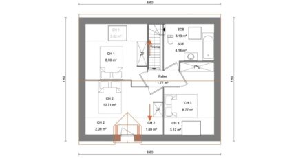 Saint-Martin-des-Champs Maison neuve - 1981706-5301modele920240701QUBNo.jpeg Maisons France Confort