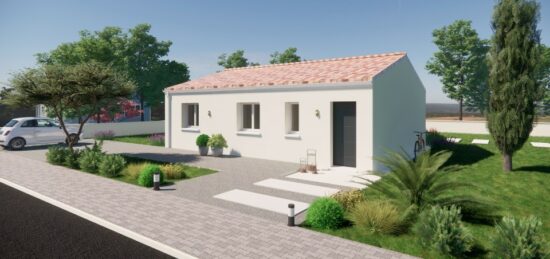 Maison neuve à Grézac, Nouvelle-Aquitaine