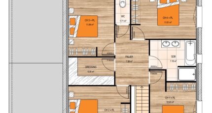 Saint-Sylvain-d'Anjou Maison neuve - 1982025-939modele920230628SCA7i.jpeg Maisons France Confort