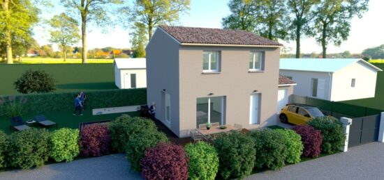 Maison neuve à Bouloc, Occitanie