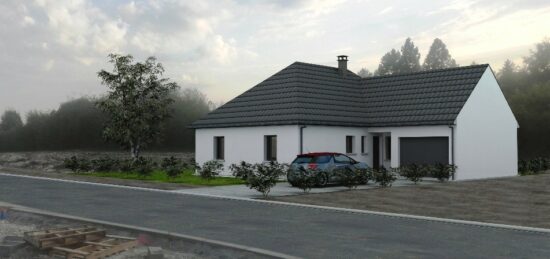 Maison neuve à Corbie, Hauts-de-France