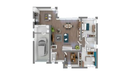 Saint-Clément-de-Rivière Maison neuve - 1997286-4586modele720191218snZo1.jpeg Maisons France Confort