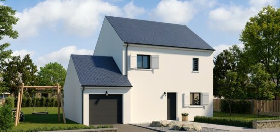 Maison neuve à Joué-du-Bois, Normandie