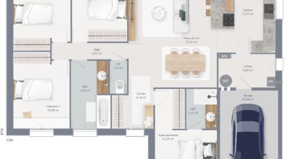 Le Quesnoy Maison neuve - 1942836-4586modele6202006102owPX.jpeg Maisons France Confort