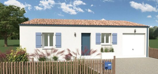 Maison neuve à La Laigne, Nouvelle-Aquitaine