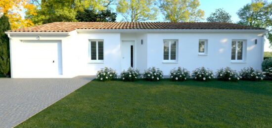 Maison neuve à Champagnolles, Nouvelle-Aquitaine