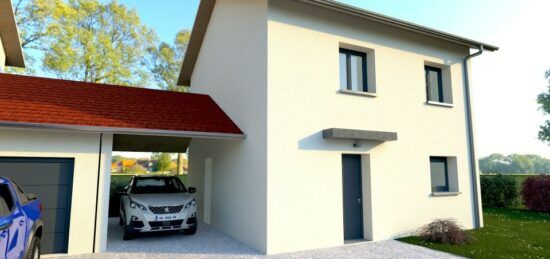 Maison neuve à Charnècles, Auvergne-Rhône-Alpes