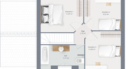 Bretteville-l'Orgueilleuse Maison neuve - 2017247-4586modele1020200407nJGV4.jpeg Maisons France Confort