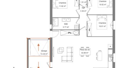 Pouzolles Maison neuve - 2018245-11018modele1020241002etuvm.jpeg Maisons France Confort