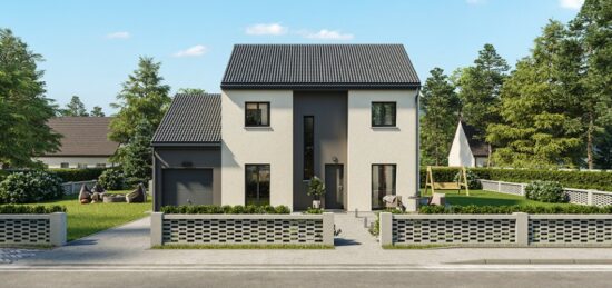 Maison neuve à Noyers-Bocage, Normandie