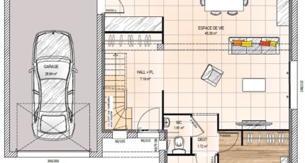 Bouchemaine Maison neuve - 2059024-961modele8202011102DDIO.jpeg Maisons France Confort