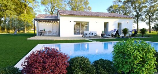 Maison neuve à Lagorce, Auvergne-Rhône-Alpes