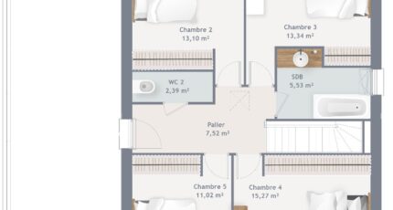 Saint-Paul Maison neuve - 2055602-4586modele920200407VEVv7.jpeg Maisons France Confort