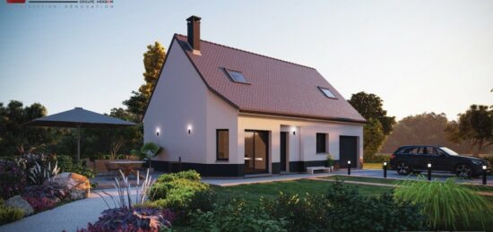 Maison neuve à Saint-Aubin-Épinay, Normandie