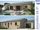 Maison à construire à Saze (30650) 2082833-3418modele620191107bcUS4.jpeg Maisons France Confort