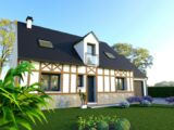 Maison à construire à Grangues (14160) 2083241-6190modele620210212Gcqfk.jpeg Maisons France Confort