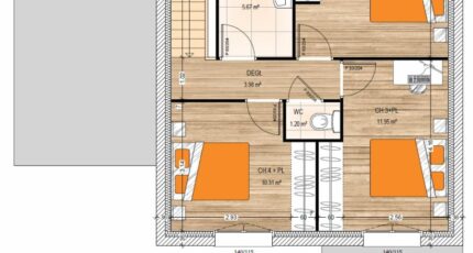 La Membrolle-sur-Longuenée Maison neuve - 2098085-939modele620230327AoAJ8.jpeg Maisons France Confort