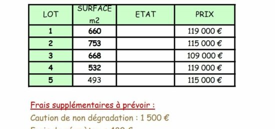 Terrain à bâtir à , Gard